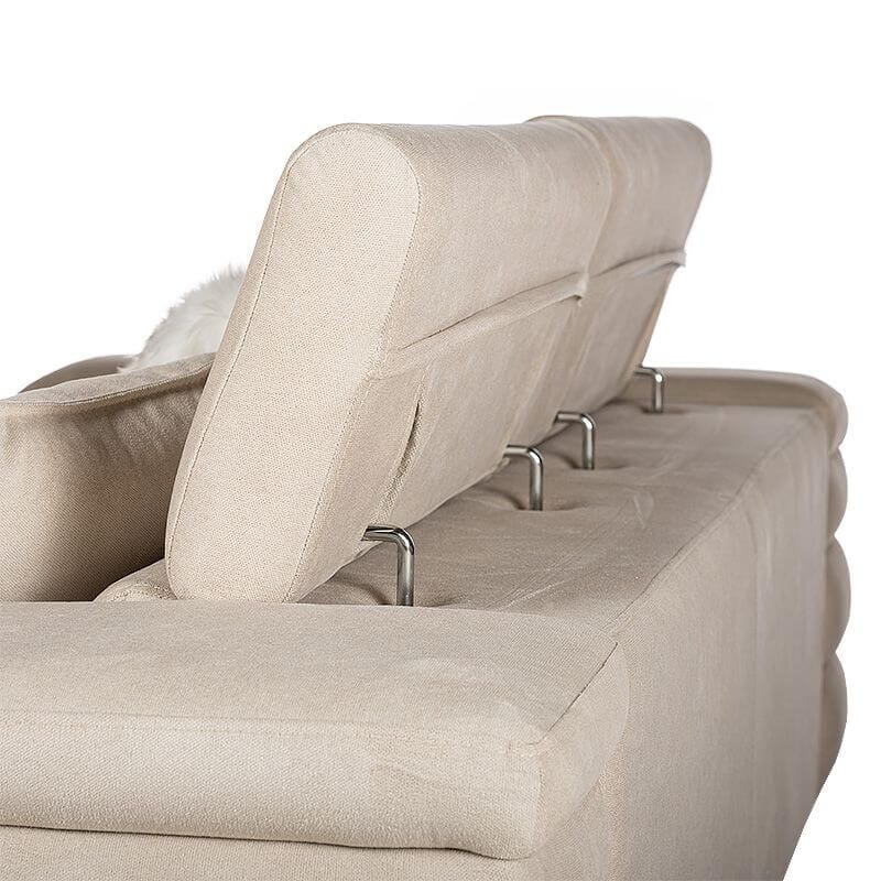 Hazenkamp Sofa 3-Seater Beige Dreisitzer-Stil-Ambiente-P0094S