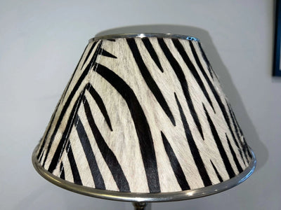 Hazenkamp Tischlampe Safari Zebra Design mit Lampenschirm-Stil-Ambiente-P0001S