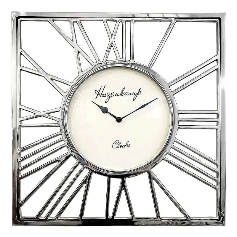 Hazenkamp Wanduhr rechteckig Wall Clock Square-Stil-Ambiente-P0035S