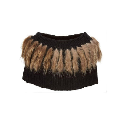 Katja Poncho | Mohair Wolle, Waschbär-Stil-Ambiente-NCF1214-219-OS