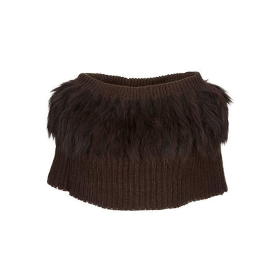 Katja Poncho | Mohair Wolle, Waschbär-Stil-Ambiente-NCF1214-263-OS