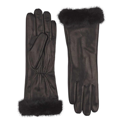Kimberly Lange Handschuhe | Lammfell, Nerz-Stil-Ambiente-NCF3001-11-S