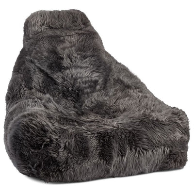 Lammfell Sitzsackstuhl | Langhaar | Neuseeland | 100x100x80 cm-Stil-Ambiente-NCL1066-2-106