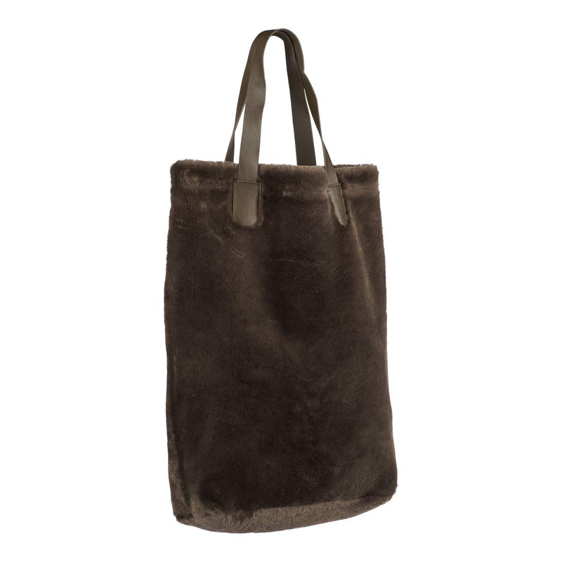 Leonora Shopper Bag | Doubleface Sheepskin-Stil-Ambiente-NCF16666-190-OS