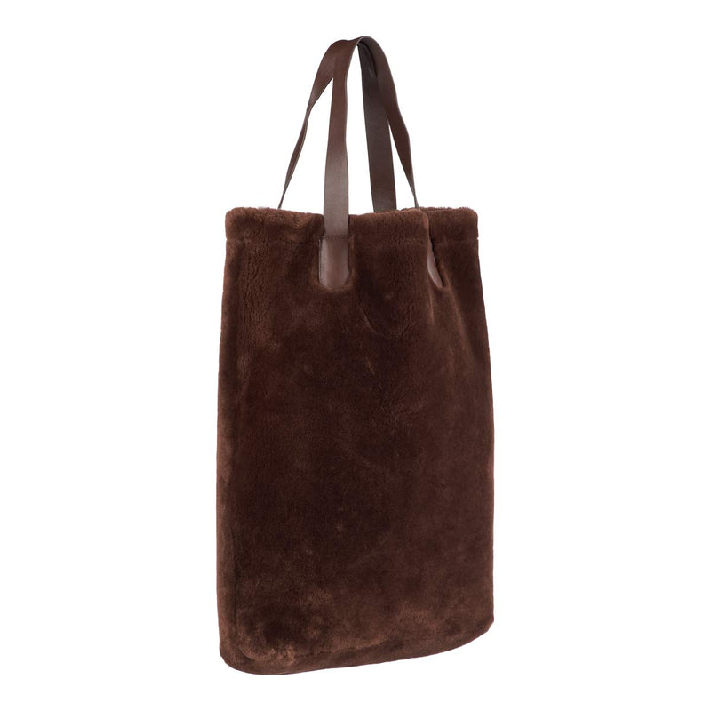 Leonora Shopper Bag | Doubleface Sheepskin-Stil-Ambiente-NCF16666-294-OS