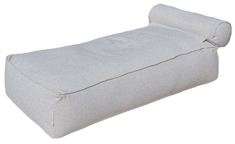 MXHOME Sonnenliege Grauer Leineneffekt - Outdoor-www.Stil-Ambiente.de-Transat Lin avec têtière TL