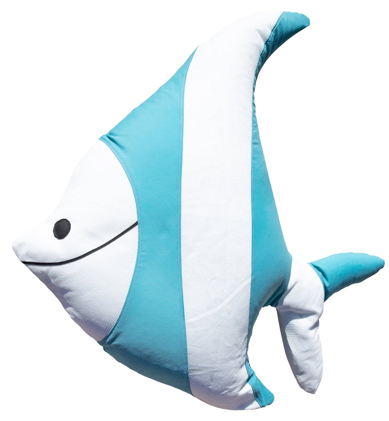 MXHOME Sitzsack XL Schwimmender Fisch - Blau und Weiß - Outdoor-www.Stil-Ambiente.de-Pouf XL poisson bleu et blanc PS