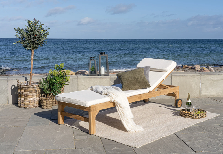 Matera Gartenliege Polster Edoardo Outdoor