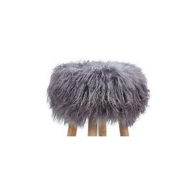 Natures Collection Lammfell Hockerbezug | Tibet | 35x17 cm-Stil-Ambiente-NCL1213-2-OS