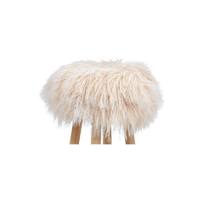 Natures Collection Lammfell Hockerbezug | Tibet | 35x17 cm-Stil-Ambiente-NCL1213-33-OS