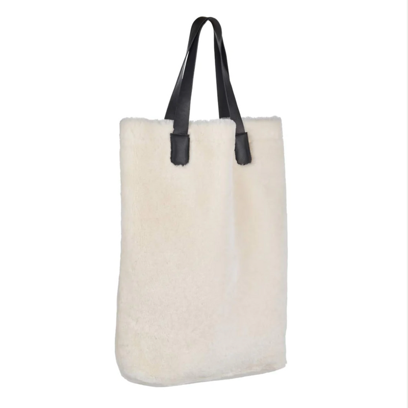 Natures Collection Leonora Shopper-Tasche | Doubleface-Schaffell-Stil-Ambiente-NCF16666-11-OS