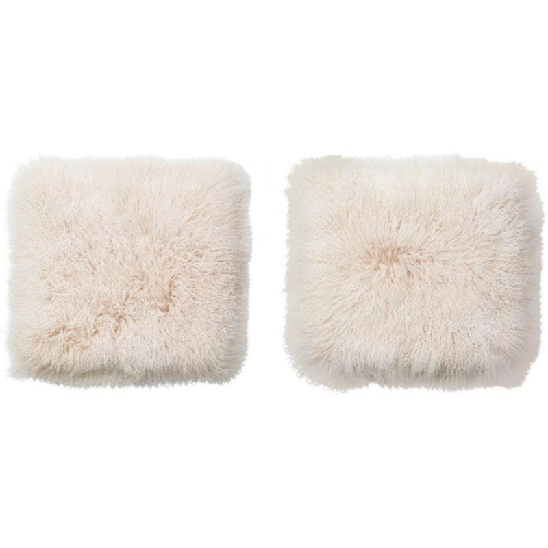 Natures Collection Schaukelstuhl aus Esche mit Lammfell | Tibet-Stil-Ambiente-NCL5208-513-26