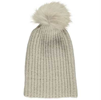 Natures Collection Simone Beanie | Wolle, Waschbär-Stil-Ambiente-NCF1186-256-OS