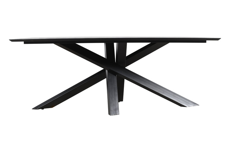PTMD Alore black diningtable rectangle 200 cm-Stil-Ambiente-