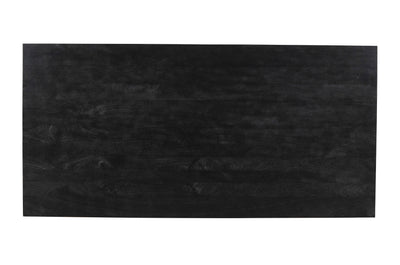 PTMD Alore black diningtable rectangle 200 cm-Stil-Ambiente-