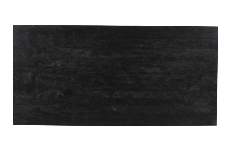 PTMD Alore black gold diningtable rectangle 240 cm-Stil-Ambiente-719868