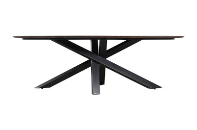 PTMD Alore brown black diningtable oval 280 cm-719887-Stil-Ambiente-719887