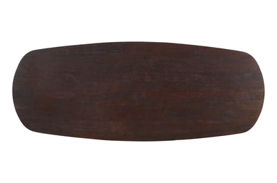 PTMD Alore brown gold diningtable oval 200 cm-719878-Stil-Ambiente-719878