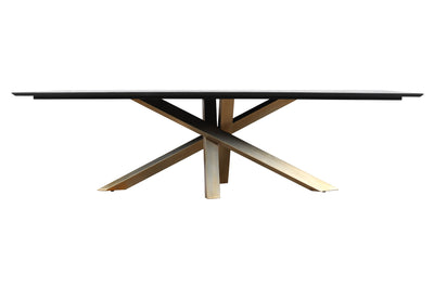 PTMD Alore brown gold diningtable rectangle 280 cm-719874-Stil-Ambiente-719874