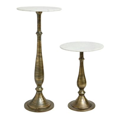PTMD Sonnel Champagne Marble iron side table SV2-8720014791856-Stil-Ambiente-716224