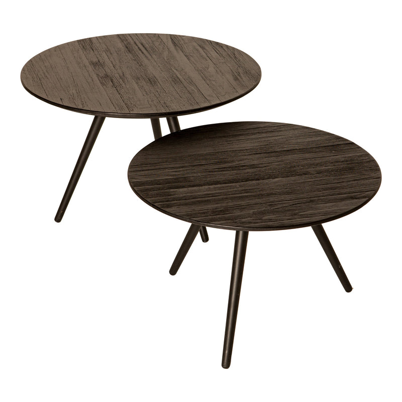 PTMD Thyrsa Black recycled teak wood coffee table SV4-718547-Stil-Ambiente-718547
