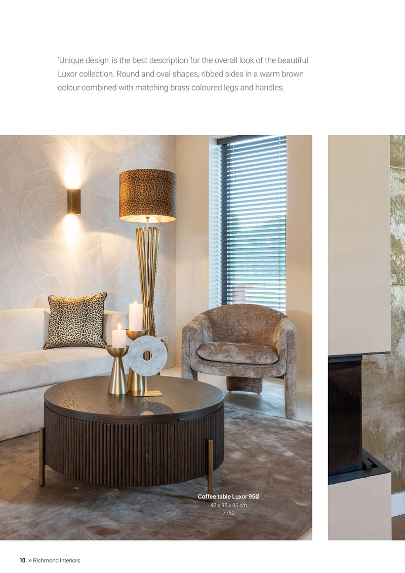 Richmond Interiors Esstisch Luxor Diamant 230cm