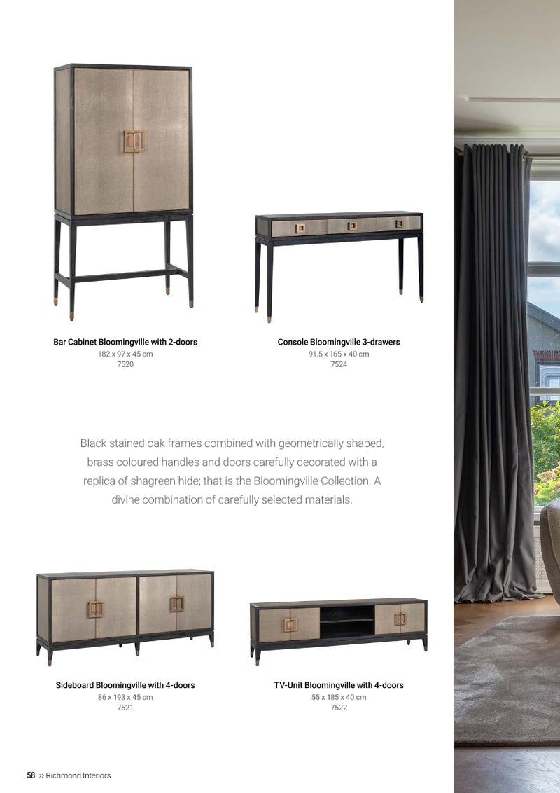 Richmond Interiors Bloomingville Sideboard TV TV TVALS THE CARTERS 4 ΠΟΡΕΣ