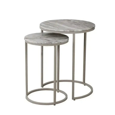 Richmond Interiors Beistelltisch Fairfax – 2er-Set (Stone)-Stil-Ambiente.de