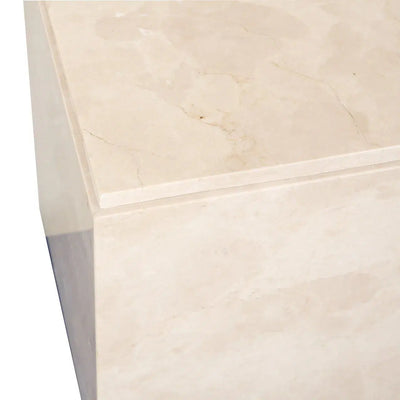 Richmond Interiors Beistelltisch Stanford Dyna quadratischer Würfel (Beige)-8721009401446-www.Stil-Ambiente.de-8850