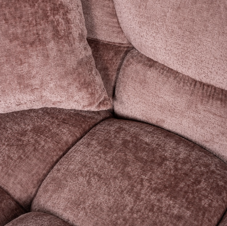 Richmond Interiors Couch Charelle rose chenille-8720621696223-Stil-Ambiente-S4727 ROSE CHENILLE