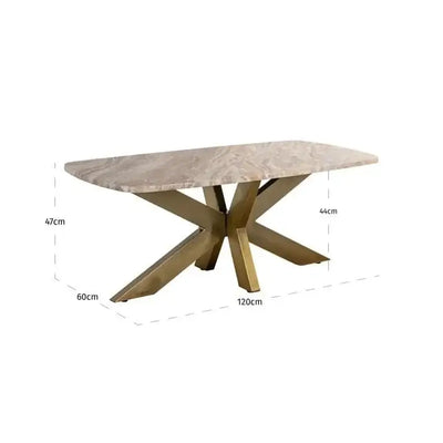 Richmond Interiors Couchtisch Bottega – White-Stil-Ambiente.de