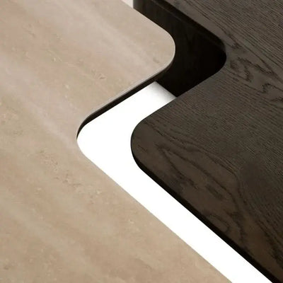 Richmond Interiors Couchtisch Nando – 2er-Set (Brown)-Stil-Ambiente.de