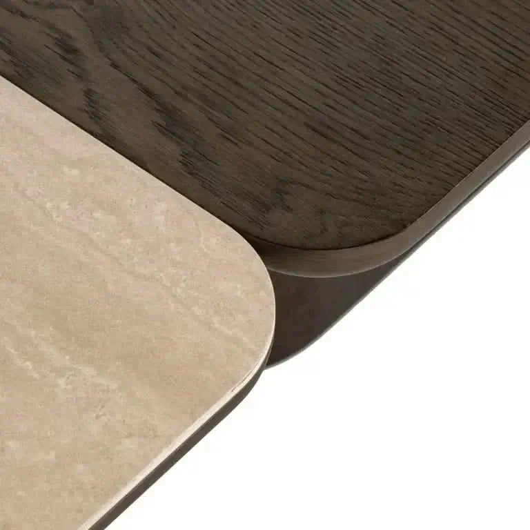 Richmond Interiors Couchtisch Nando – 2er-Set (Brown)-Stil-Ambiente.de