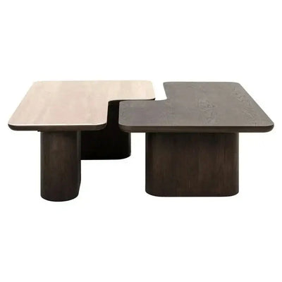 Richmond Interiors Couchtisch Nando – 2er-Set (Brown)-Stil-Ambiente.de