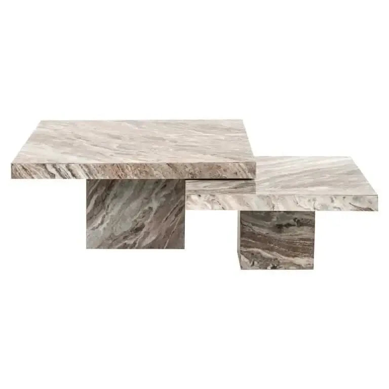 Richmond Interiors Couchtisch Rashford – 2er-Set (Stone)-Stil-Ambiente.de