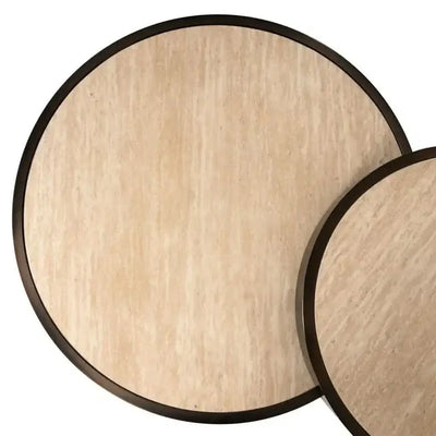 Richmond Interiors Couchtisch Ronson – 2er-Set (Beige)-Stil-Ambiente.de