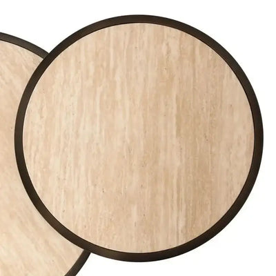 Richmond Interiors Couchtisch Ronson – 2er-Set (Beige)-Stil-Ambiente.de