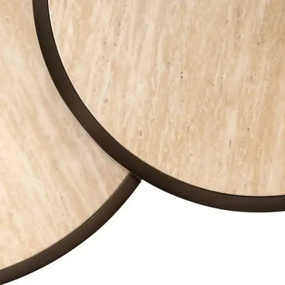 Richmond Interiors Couchtisch Ronson – 2er-Set (Beige)-Stil-Ambiente.de