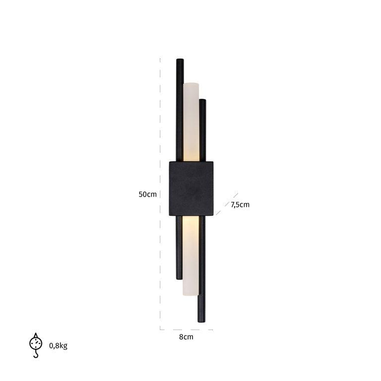 Richmond Interiors Deckenlampe Mylas schwarz (Black)-8720621674382-Stil-Ambiente-ML-0011