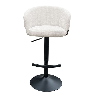 Richmond Interiors Drehbarer Barstuhl Nikki beige chenille (Niagara 902 beige)-8721009414125-www.Stil-Ambiente.de-S4780 FR BEIGE CHENILLE