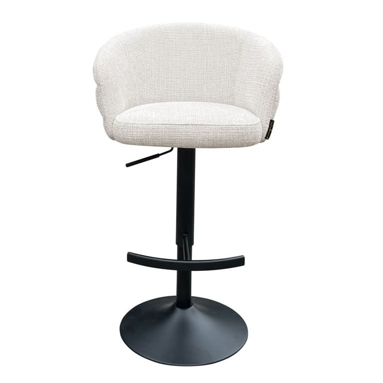 Richmond Interiors Drehbarer Barstuhl Nikki beige chenille (Niagara 902 beige)-8721009414125-www.Stil-Ambiente.de-S4780 FR BEIGE CHENILLE