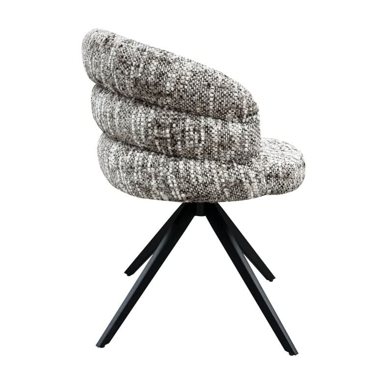 Richmond Interiors Drehsessel Serenity brown omara (Brown omara)-8721009414149-www.Stil-Ambiente.de-S4781 FR BROWN OMARA