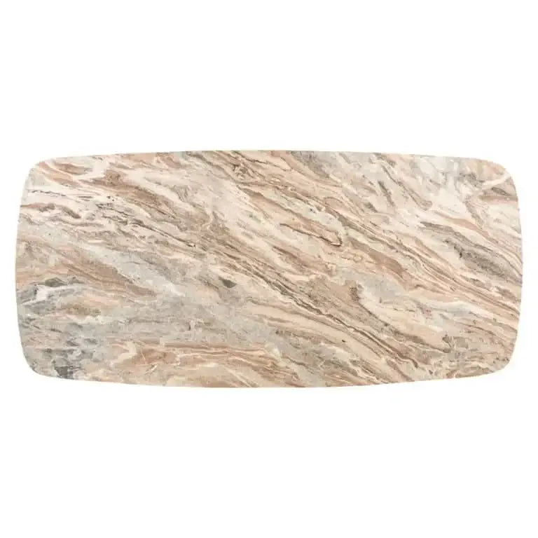 Richmond Interiors Esstisch Bottega – 220 cm Dänisch Oval (White)-Stil-Ambiente.de