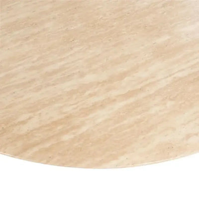Richmond Interiors Esstisch Montgommery – Beige (Ø130 cm)-Stil-Ambiente.de