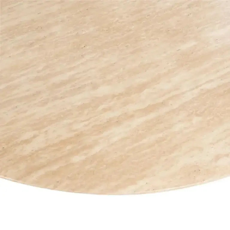 Richmond Interiors Esstisch Montgommery – Beige (Ø130 cm)-Stil-Ambiente.de