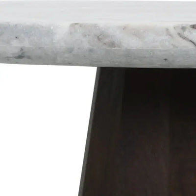 Richmond Interiors Esstisch Oberoy – Ø130 cm (Brown)-Stil-Ambiente.de