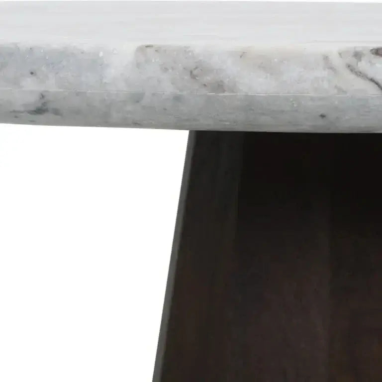 Richmond Interiors Esstisch Oberoy – Ø130 cm (Brown)-Stil-Ambiente.de