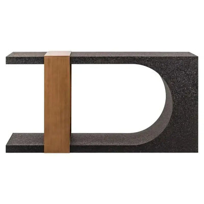 Richmond Interiors Konsolentisch Bazel (Black/gold)-Stil-Ambiente.de