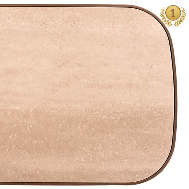 Richmond Interiors Konsolentisch Locarno – Brushed Gold-Stil-Ambiente.de