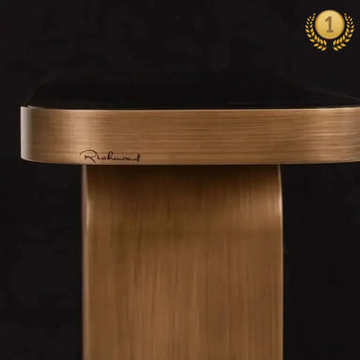 Richmond Interiors Konsolentisch Locarno – Brushed Gold-Stil-Ambiente.de